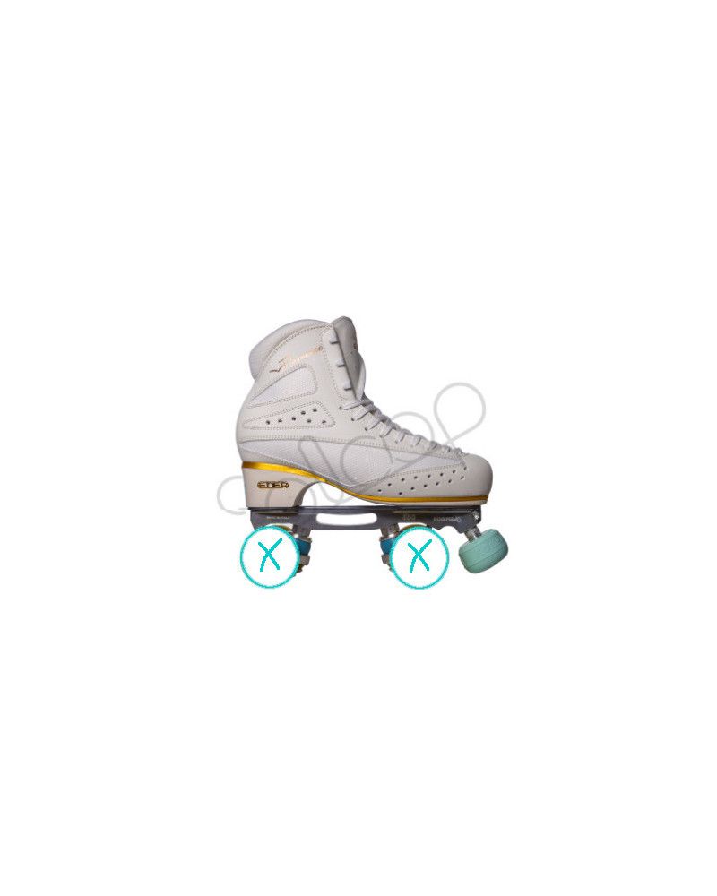 Patins Complets Flamenco Freedom + Silver 016 (sans roues)